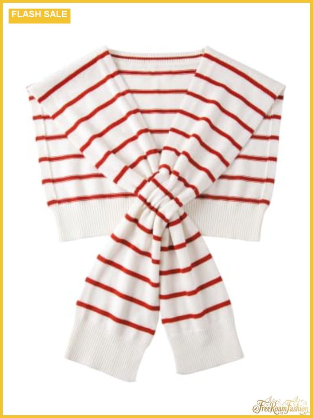 Wool Blend Knitted Shawl Wrap Lightweight Knotted Sweater Wrap